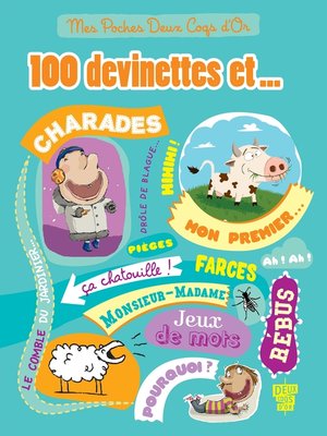 cover image of 100 devinettes et charades